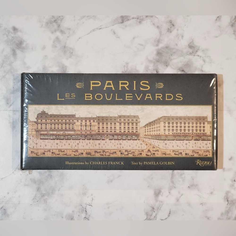 Paris: Les Boulevards -(Hardcover) by Pamela Goblin-New
